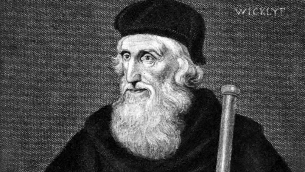 Anul 1328 d.Hr. – John Wycliffe